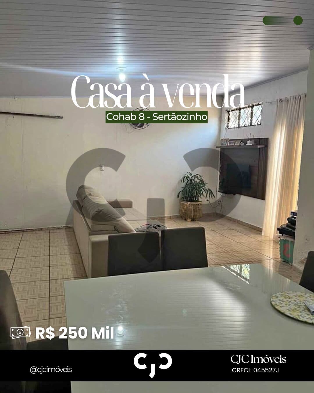 Casa na Cohab 8 - Sertãozinho - SP