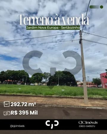 Terreno no Jardim Nova Europa - Sertãozinho - SP
