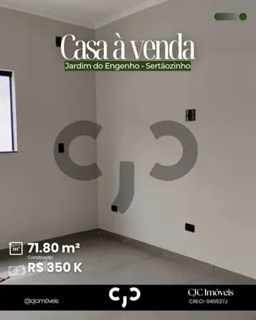 Casa no Jardim do Engenho - Sertãozinho -SP