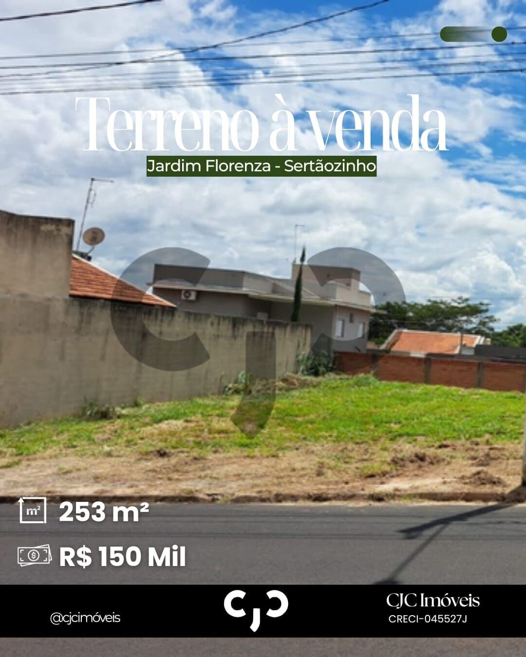 Terreno no Jardim Florenza - Sertãozinho - SP