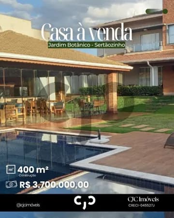 Casa no Jardim Bothânico - Sertãozinho - SP
