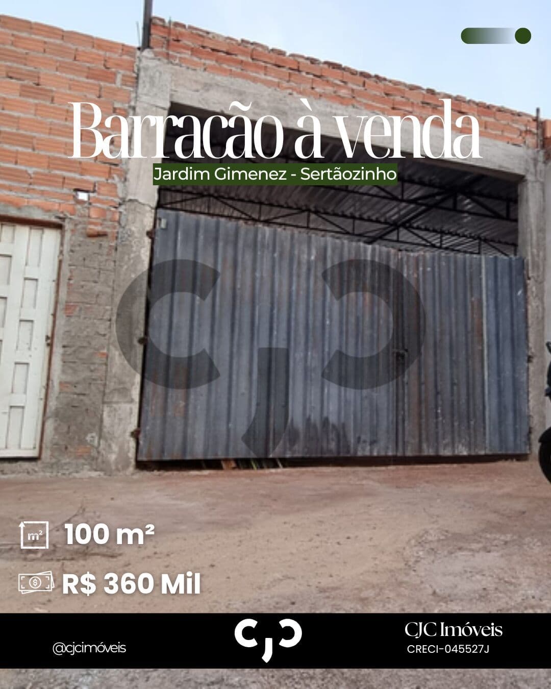 Barracão no Jardim Gimenez - Sertãozinho - SP