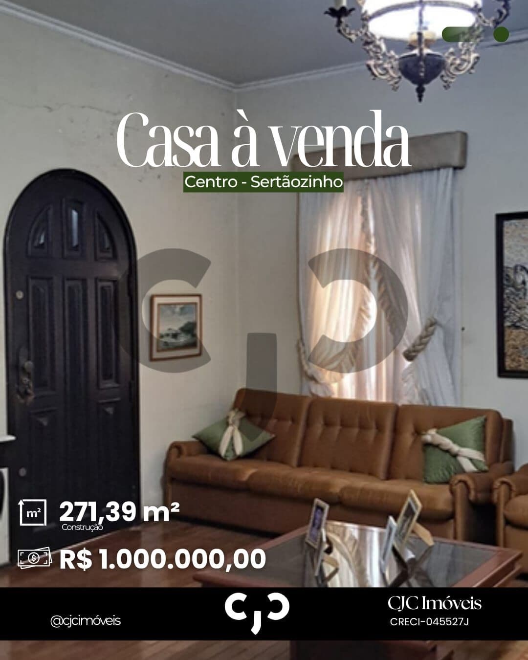 Casa no Centro - Sertãozinho - SP
