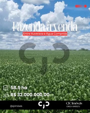 Fazenda - Entre Ituverava e Água Comprida - SP