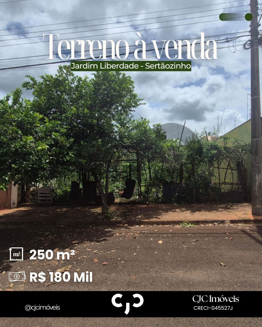 Terreno no Jardim Liberdade - Sertãozinho - SP
