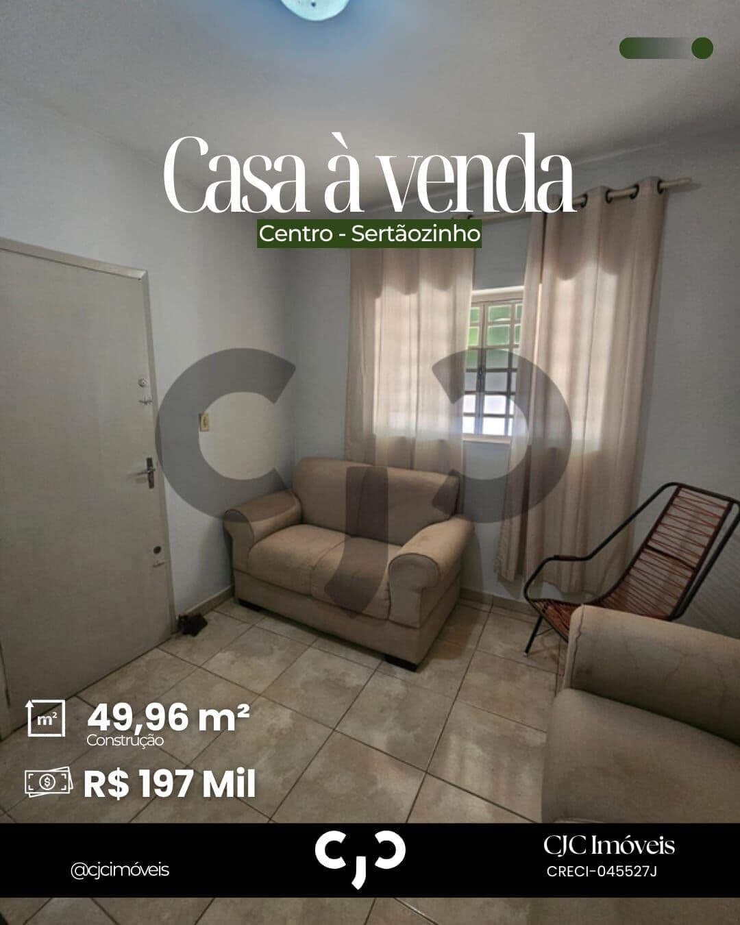 Casa no Centro - Sertãozinho - SP