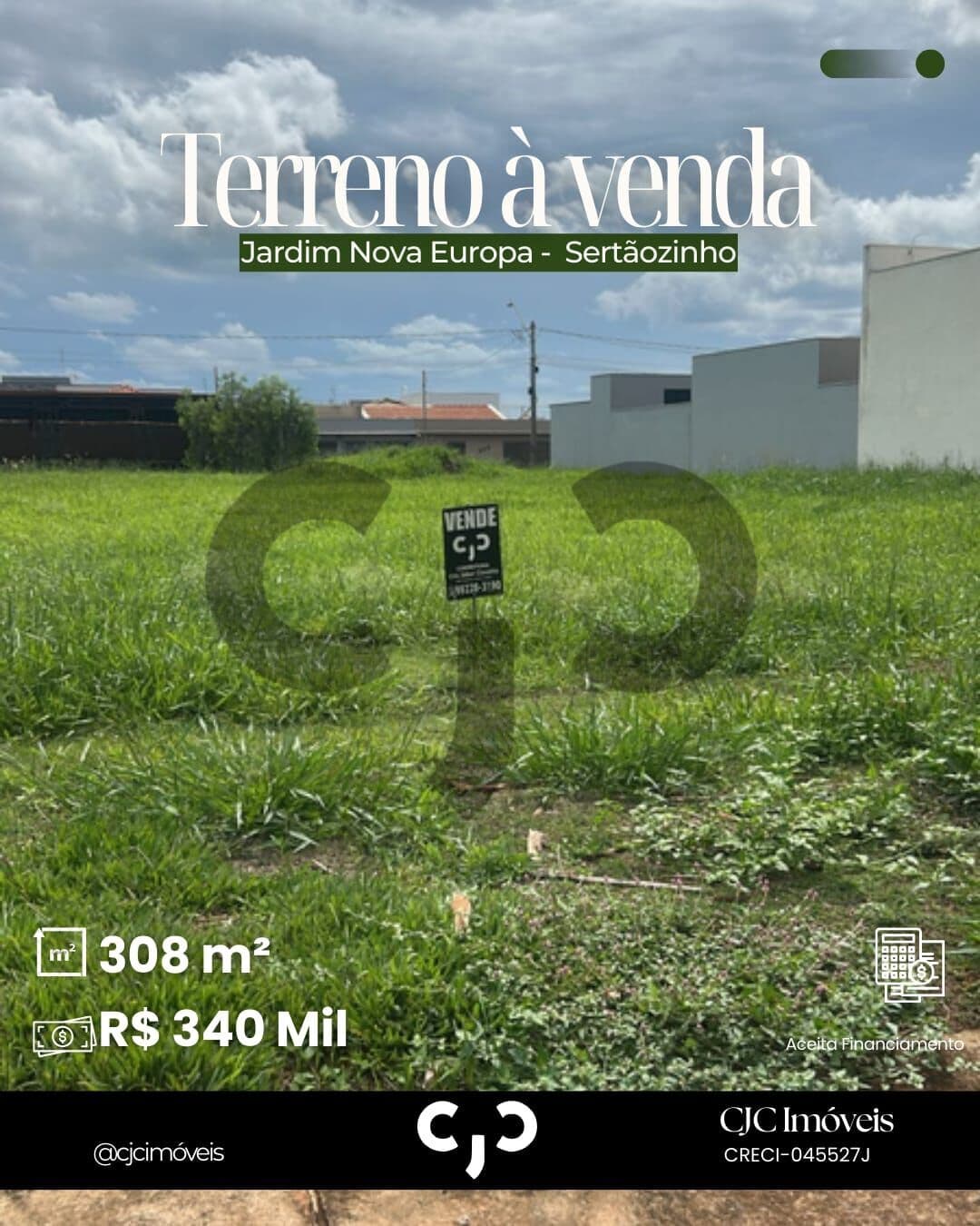 Terreno no Jardim Nova Europa - Sertãozinho - SP