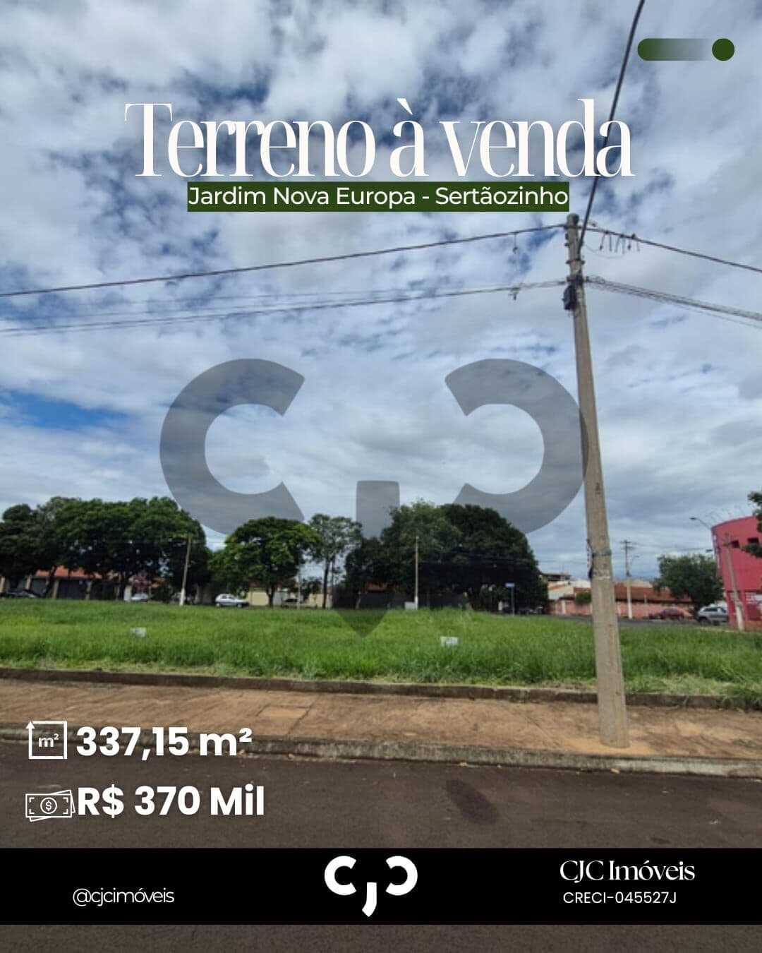 Terreno no Jardim Nova Europa - Sertãozinho - SP