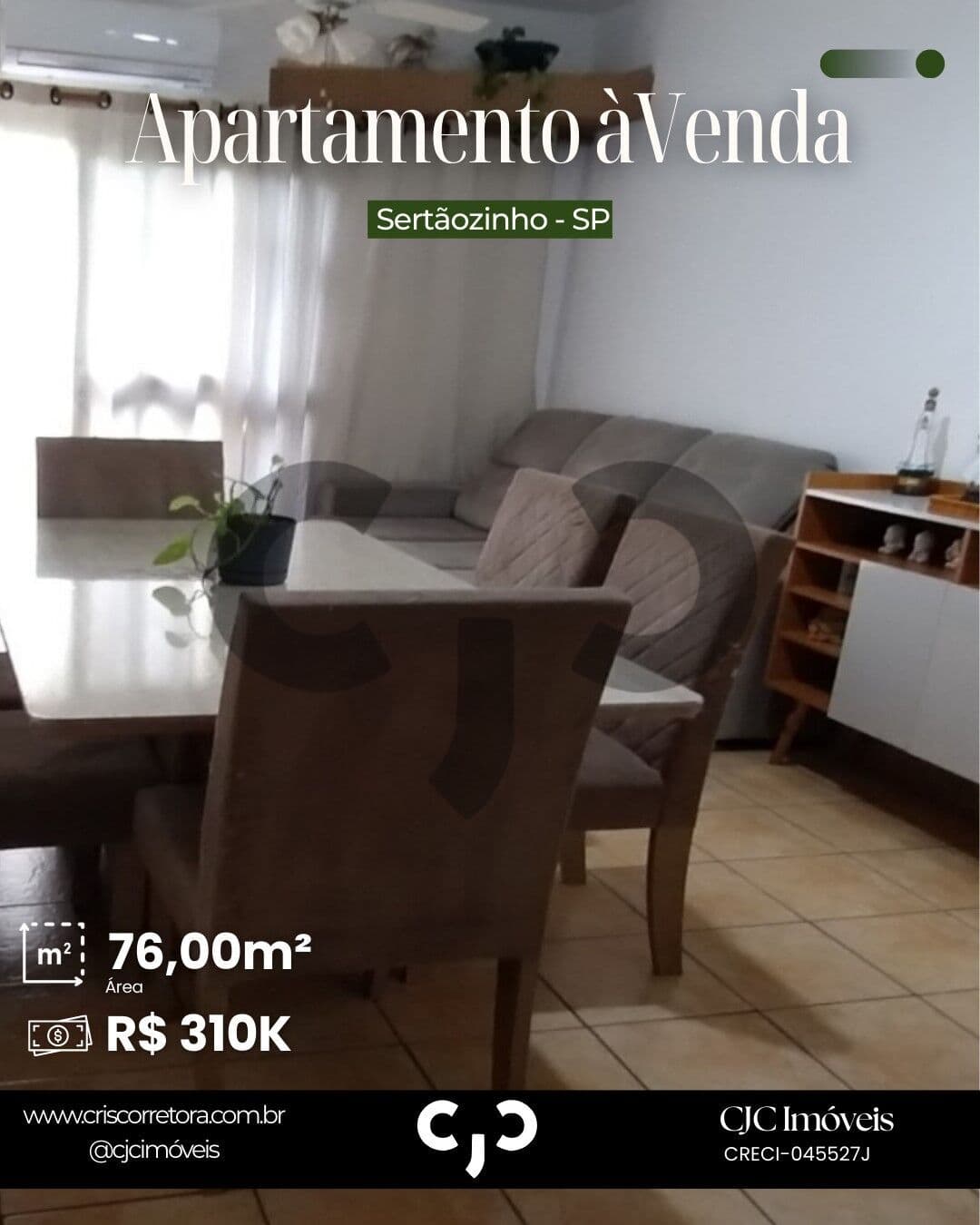 Apartamento no Centro - Sertãozinho - SP