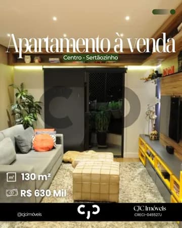 Apartamento no Centro - Sertãozinho - SP