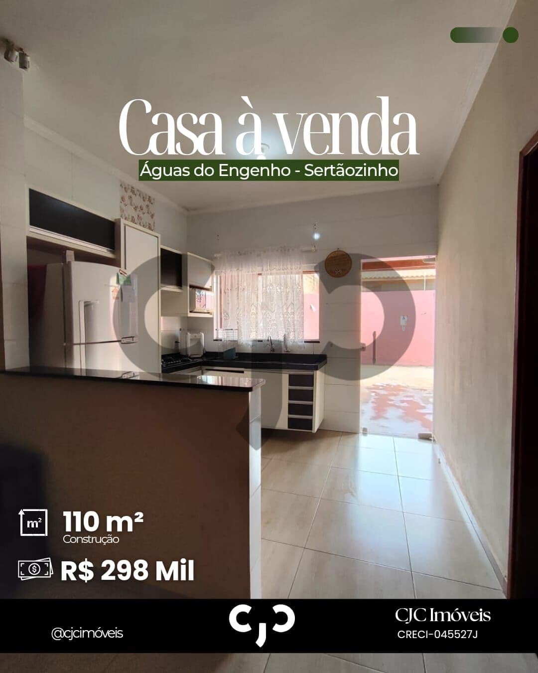Casa no Jardim Águas do Engenho - Sertãozinho -SP