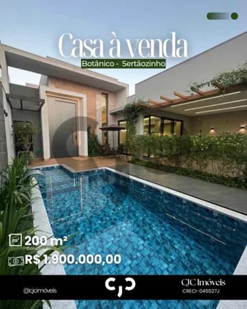 Casa no Botânico - Sertãozinho - SP
