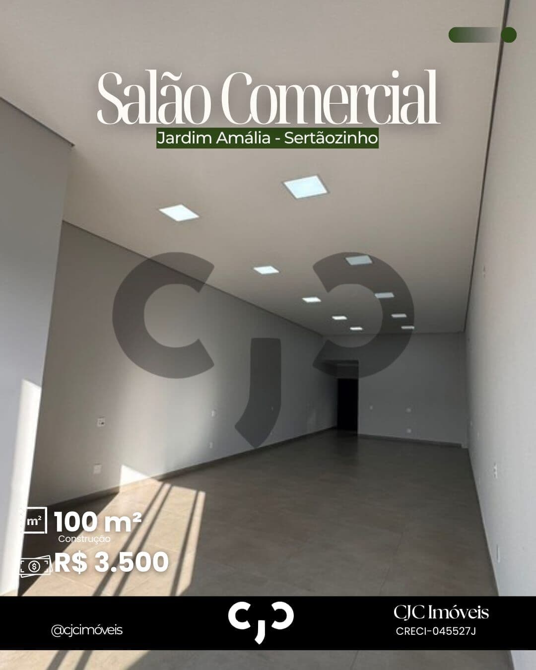 Salão Comercial no Jardim Amália - Sertãozinho - SP
