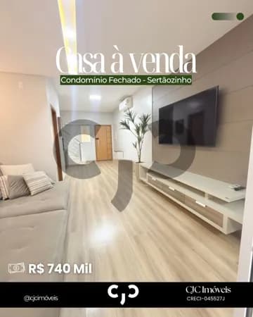 Casa em Condomínio Fechado - Sertãozinho - SP