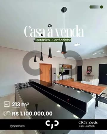 Casa no Botânico - Sertãozinho - SP