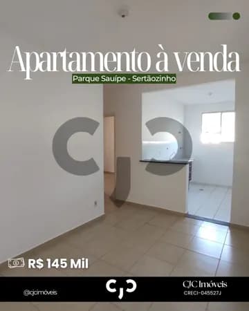 Apartamento no Parque Sauípe - Sertãozinho - SP