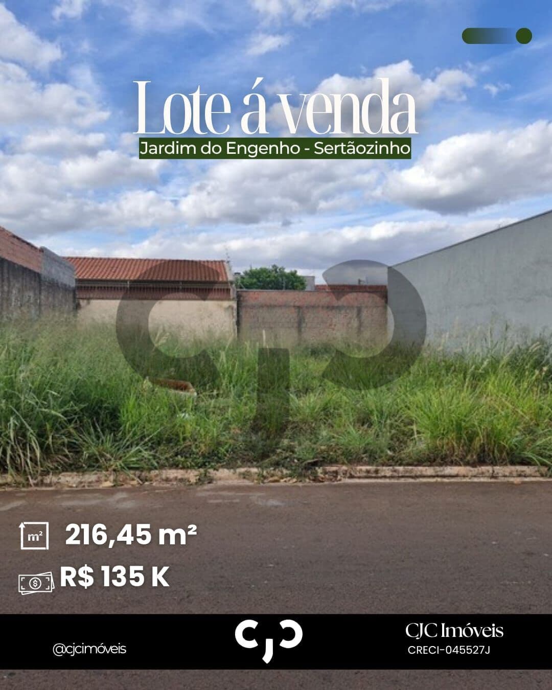 Lote no Jardim do Engenho - Sertãozinho - SP