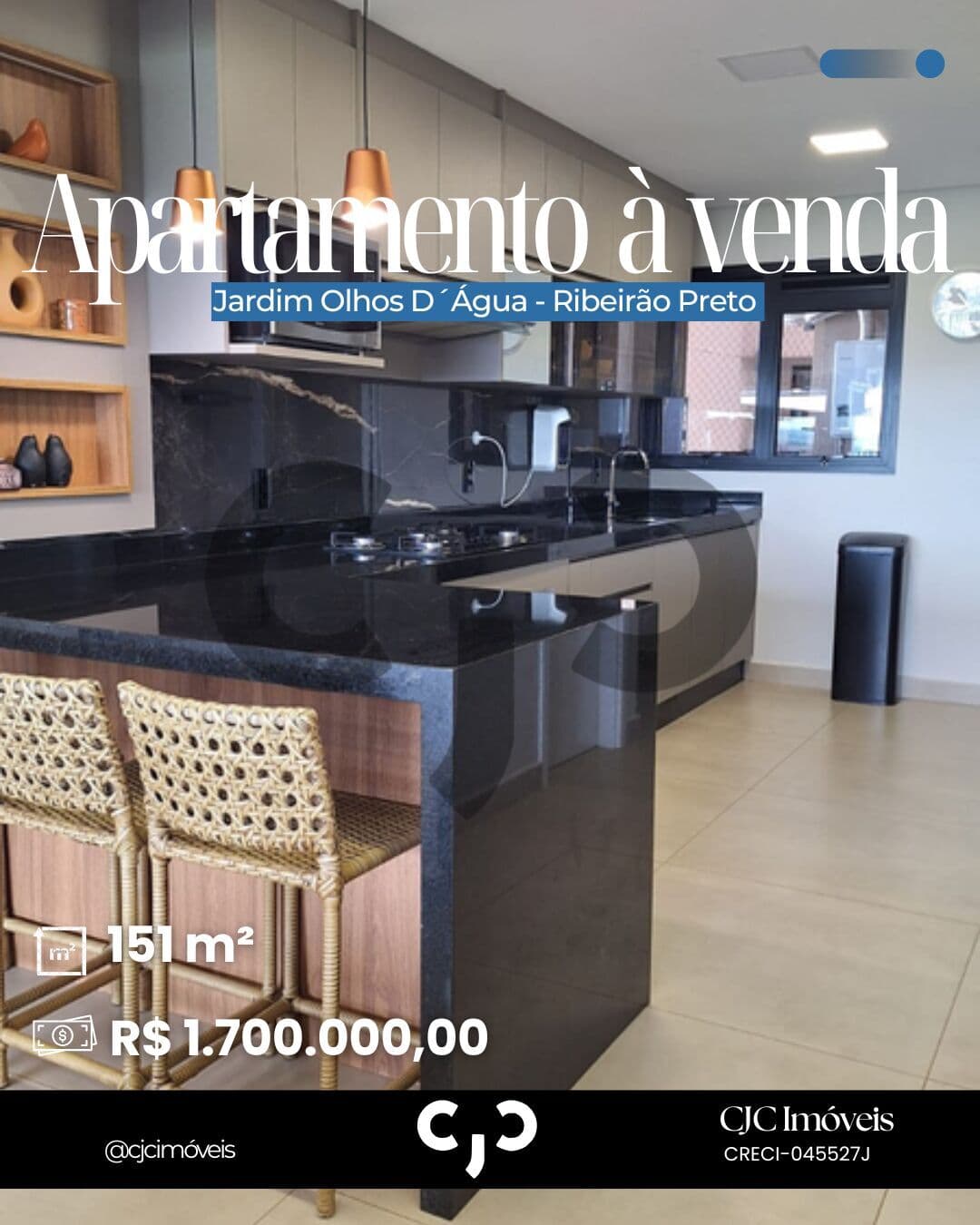 Apartamento no Jardim Olhos D´Água - Ribeirão Preto - SP