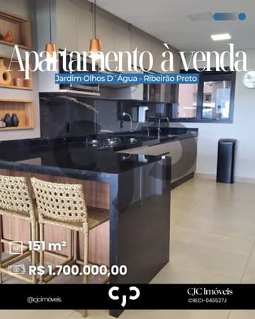 Apartamento no Jardim Olhos D´Água - Ribeirão Preto - SP