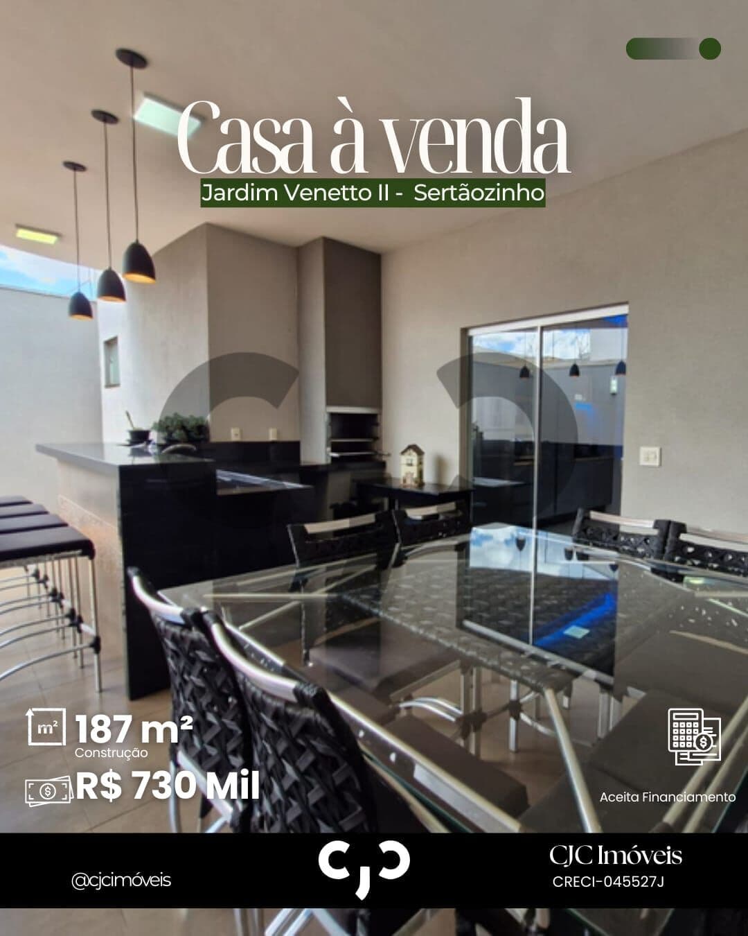Casa no Jardim Veneto II - Sertãozinho - SP
