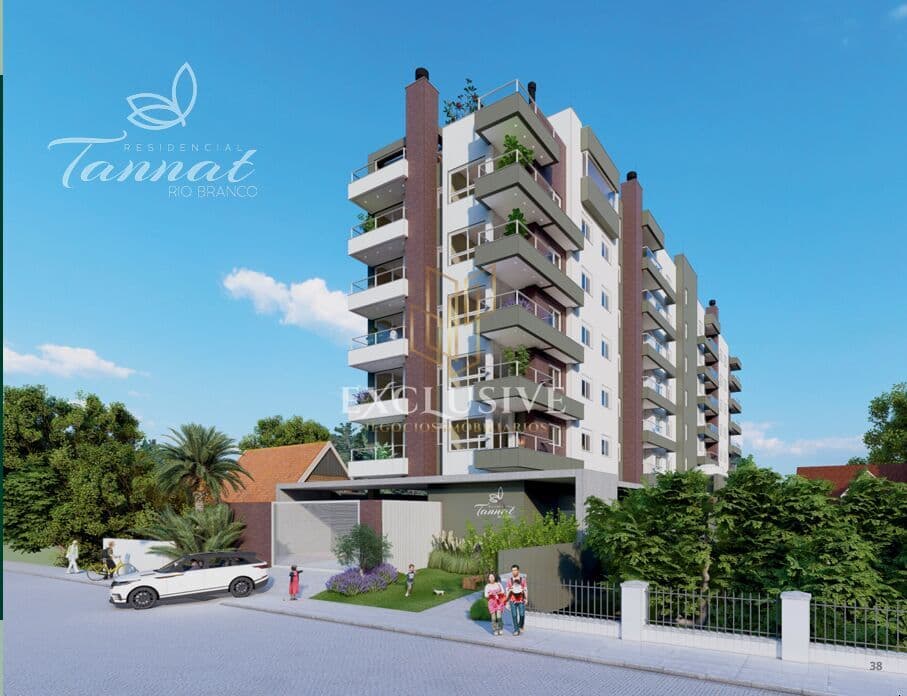 Apartamento Alto Padrão em Rio Branco, Cachoeira do Sul/RS