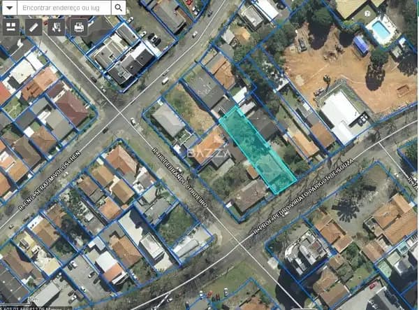 Terreno à venda no bairro Campina do Siqueira em Curitiba/PR