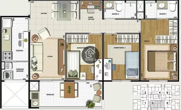 Apartamento em São Paulo - Tatuapé