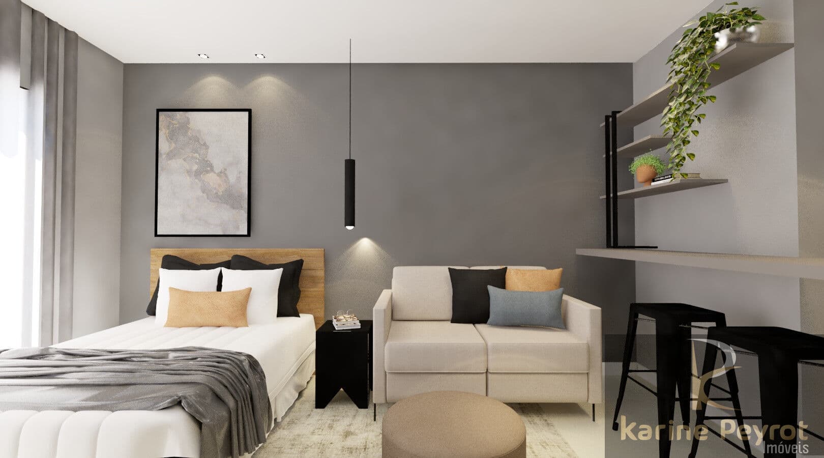 Apartamento Studio em Cristo Rei, São Leopoldo/RS