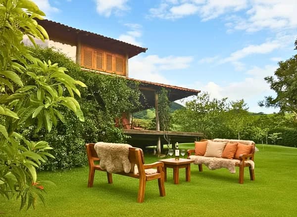 Casa Charmosa no Serrano com Lareira e Vista para a Serra