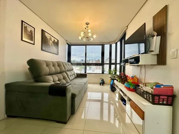 Apartamento Central semi-mobiliado com 2 dormitórios
