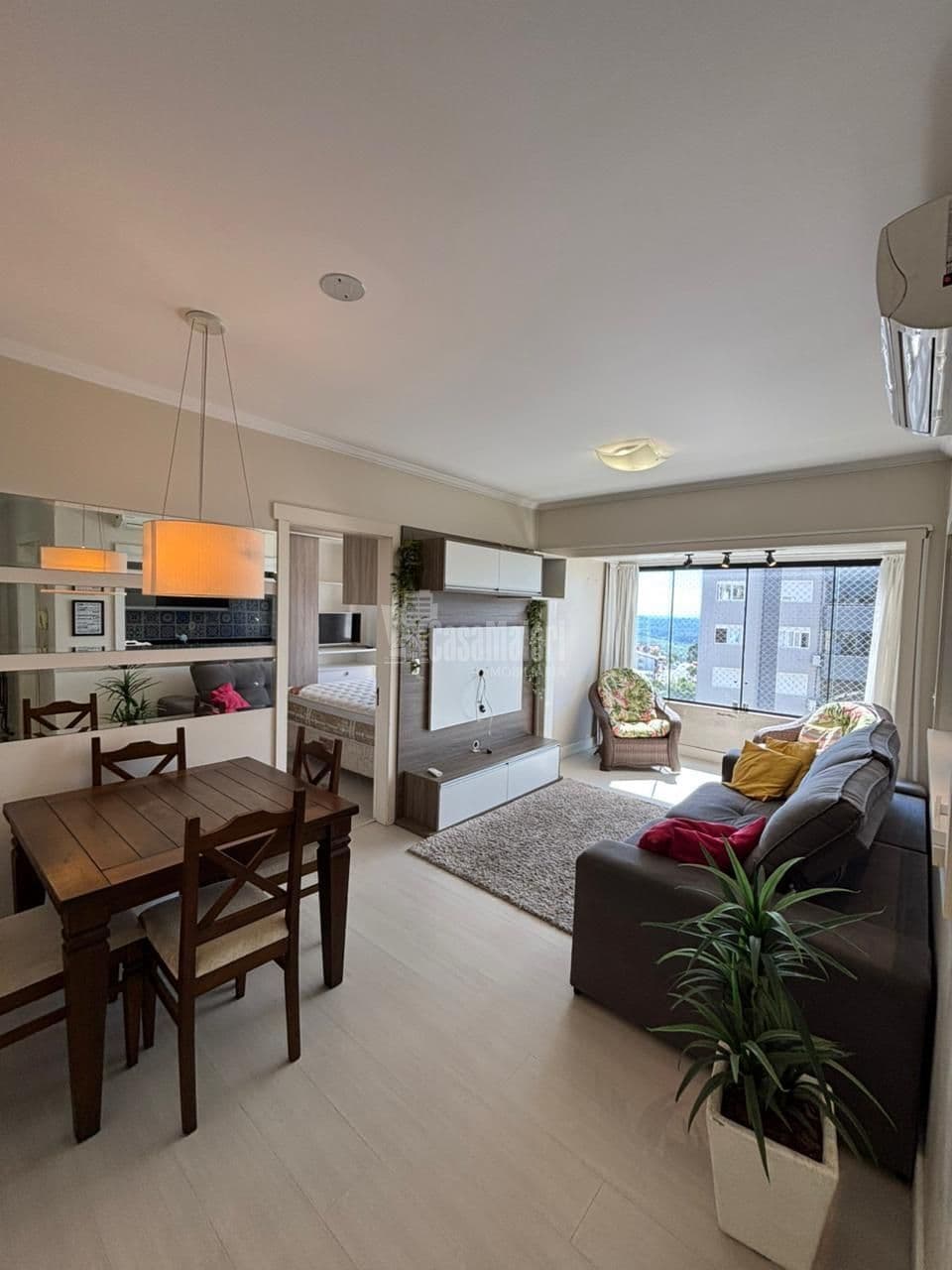 Apartamento mobiliado de 1 dormitório