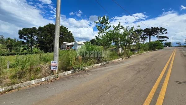 Lote amplo com 433 m² e 100% plano no Loteamento Postal em São Valentim