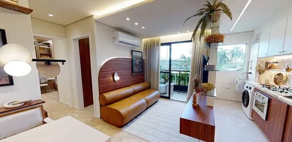 Venda garden de 2 quartos com suíte, varanda gourmet e vaga no Living Wellness Grajau