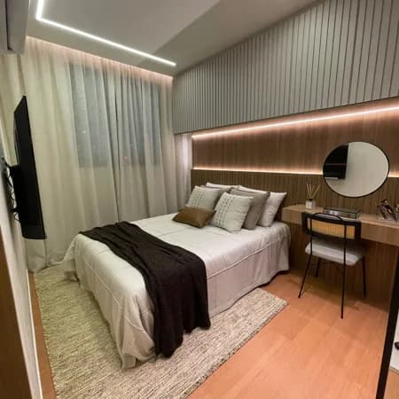 Garden de 2 quartos com vaga a passos do Center Shopping