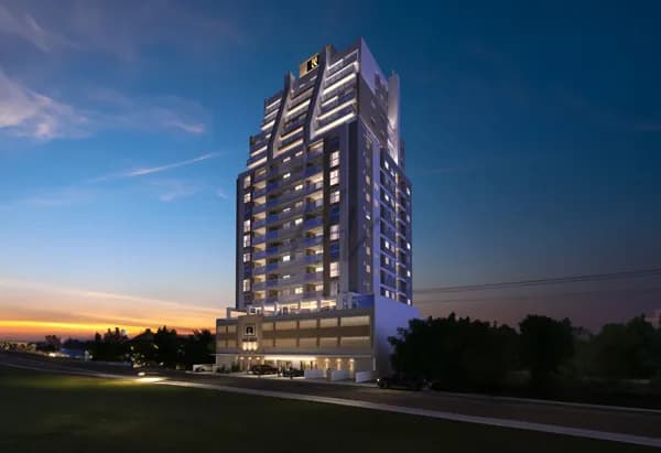 Apartamento com 3 dormitórios suíte a passos do passeio Pedra Branca