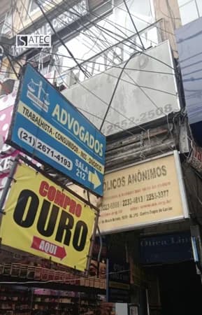 Sala Comercial para Aluguel em Centro Duque de Caxias-RJ