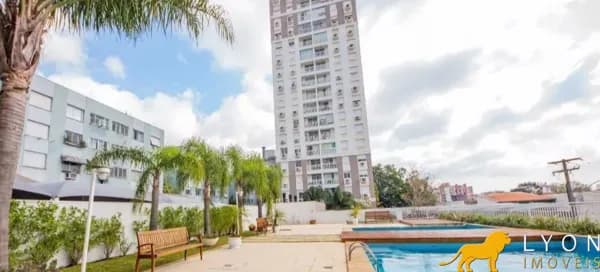 Apartamento com 2 dormitórios para alugar, 60 m² por R$ 2.834,00/mês - Cristo Redentor - Porto Alegre/RS