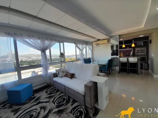 Apartamento 2 dormitórios, suíte, 2 vagas, linda vista