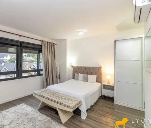 Apartamento Loft mobiliado, com 1 vaga de garagem, bairro Jardim Carvalho