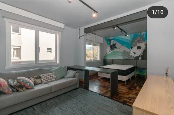 Studio com 1 dormitório para alugar, 35 m²- Vila Ipiranga - Porto Alegre/RS