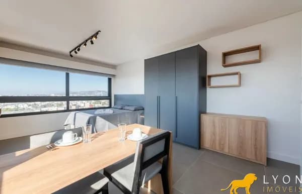 Loft com 1 dormitório para alugar, 31 m² por R$ 4.683,79/mês - Petrópolis - Porto Alegre/RS