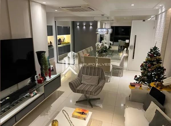 Apartamento com 3 quartos à venda com 93m² em Boa Viagem
