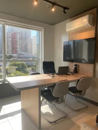 Sala Comercial Ed. New Business 35M², Equipada e Decorada,1 vaga