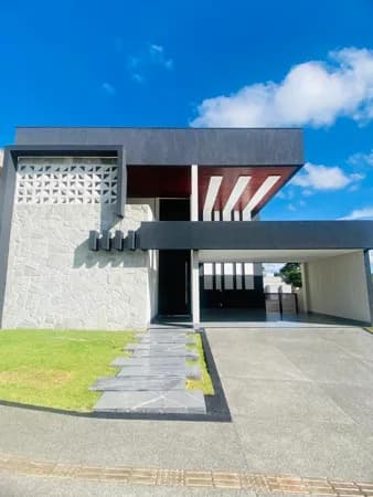 Sobrado Sofisticado com 4 Suítes e Piscina 525M² no Condomínio do Lago