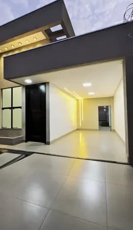 Casa Nova 3 Quartos e 1 Suíte com Projeto Moderno na Vila Oliveira – Aparecida de Goiânia