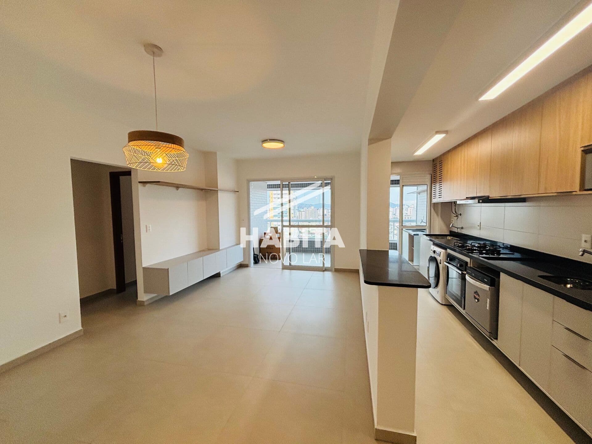 Apartamento para locação 2 suítes Boqueirão/Santos