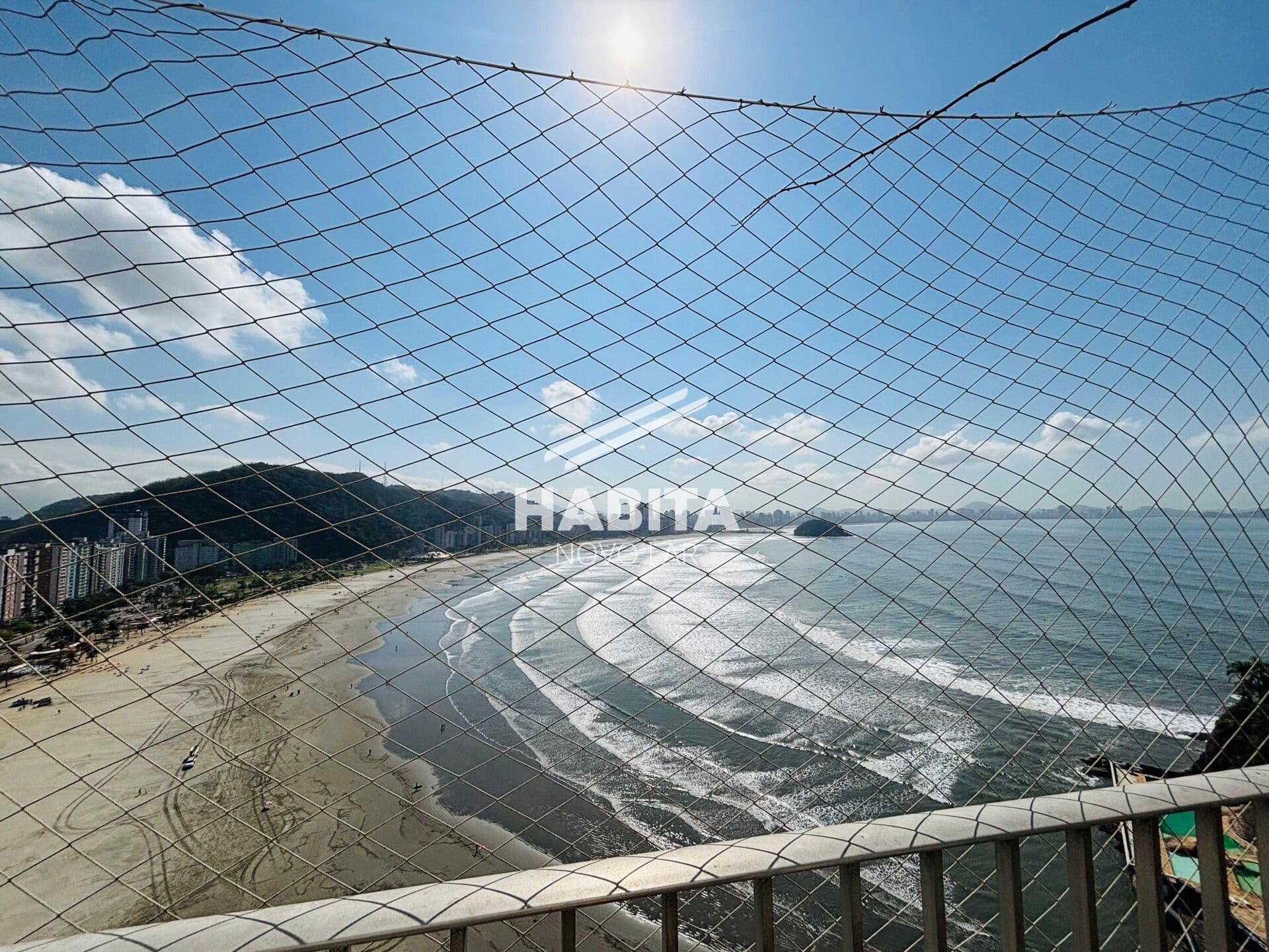 Ampla apto com Vista Mar Incrível – Itararé / São Vicente