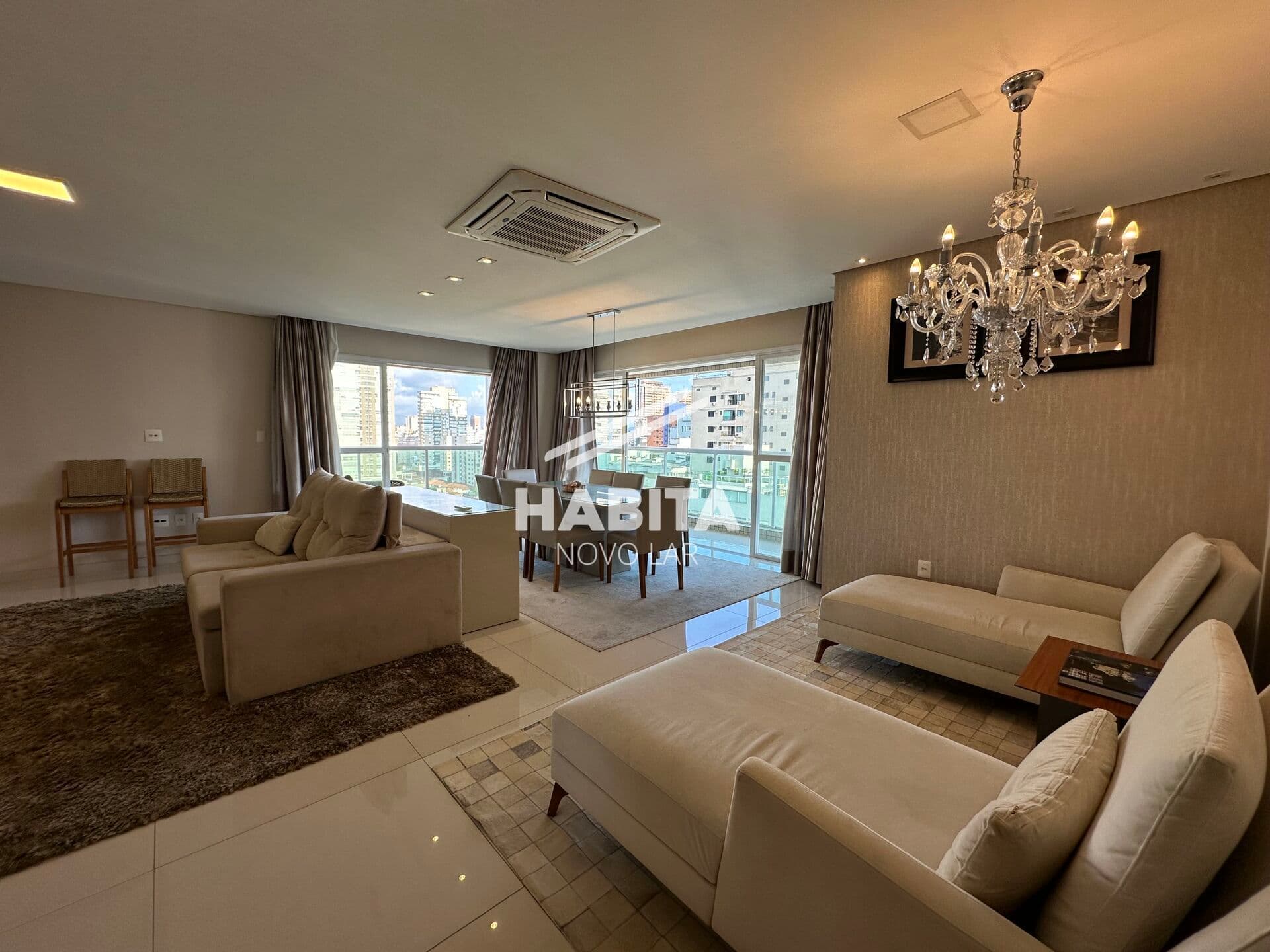 Apartamento 3 suítes alto padrão em Santos - Sp