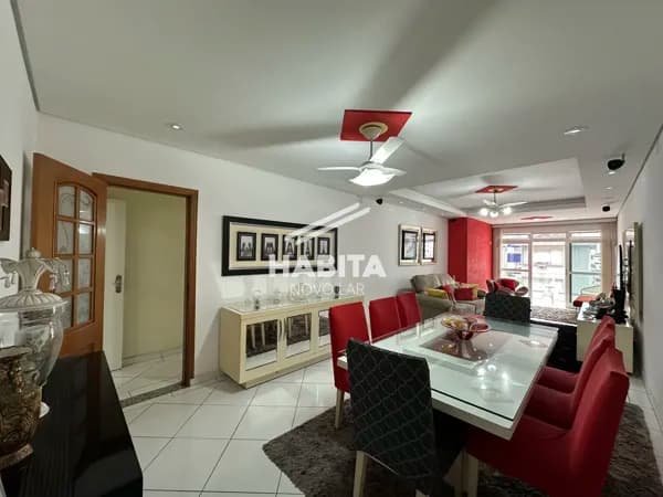 Apartamento com 3 quartos e 3 banheiros à venda, 151 m² Gonzaga/Santos