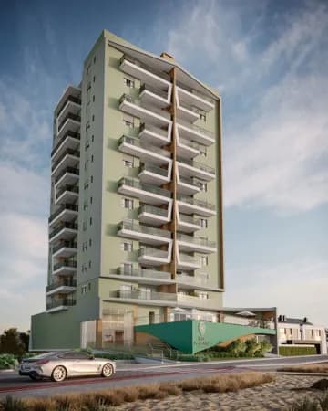 Apartamentos com plantas de 107 a 126m²